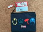 Marvel Etui (16 bij 20 cm) Grijs/zwart (NIEUW), Ophalen of Verzenden, Nieuw