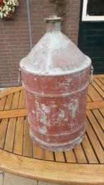 Antiek zinken vaatje, Tuin en Terras, Ophalen, Gebruikt