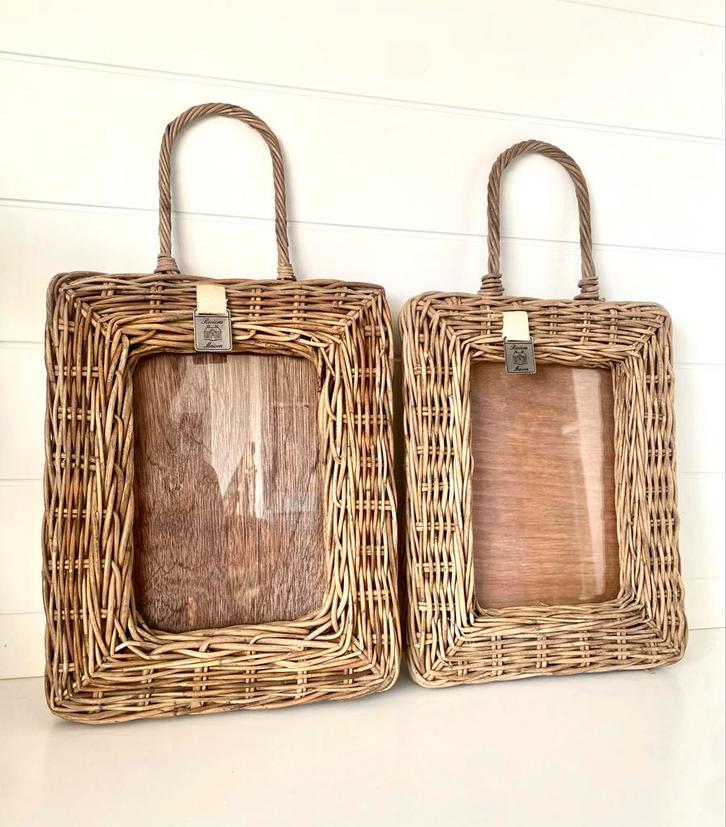 Rivièra Maison Fotolijsten Set rattan , rotan, Audio, Tv en Foto, Fotografie | Fotolijsten, Zo goed als nieuw, Ophalen of Verzenden