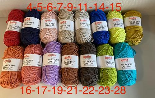 OPRUIMING KATIA easy Knit Cotton, Hobby en Vrije tijd, Breien en Haken, Nieuw, Breien of Haken, Wol of Garen, Ophalen of Verzenden
