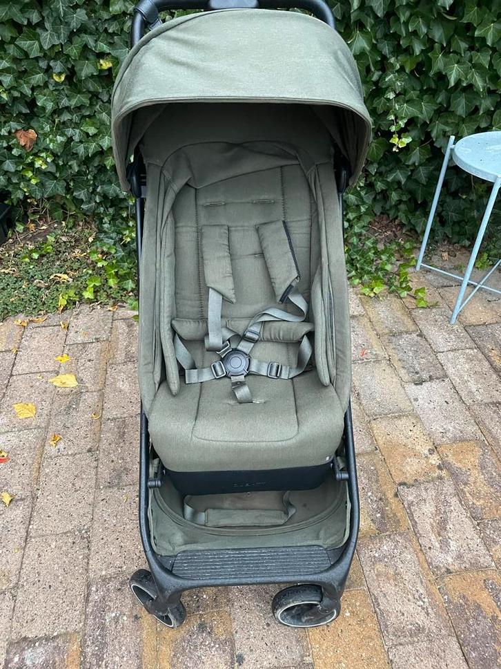 Dubatti Smart Kinderwagen - Forest Green, Kinderen en Baby's, Kinderwagens en Combinaties, Zo goed als nieuw, Kinderwagen, Overige merken