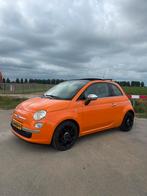 Fiat 500 0.9 Twinair 2011 | Panoramadak | Handgeschakeld, Auto's, Voorwielaandrijving, Stof, Overige kleuren, 905 kg