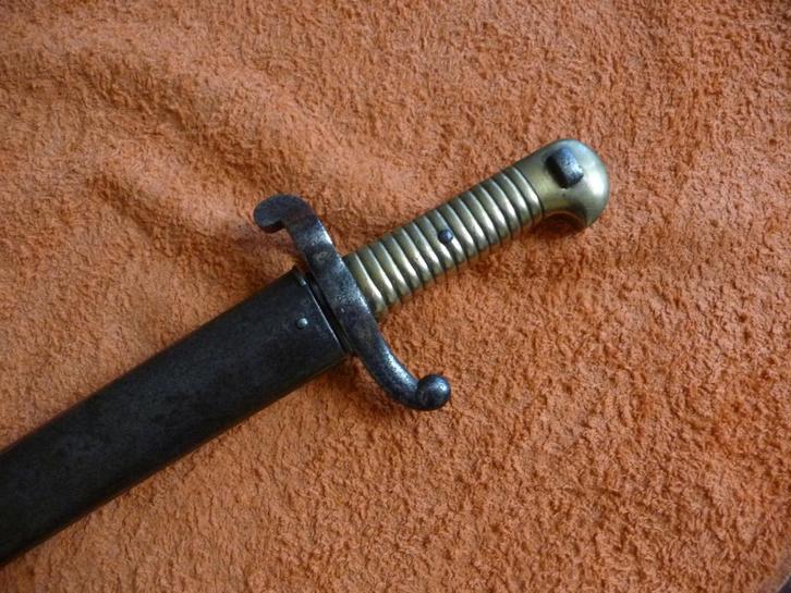 Franse bajonet model 1842, Verzamelen, Militaria | Algemeen, Overige soorten, Overige typen, Overige gebieden, Ophalen of Verzenden