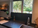 Plisségordijn zwart, Huis en Inrichting, Ophalen, 100 tot 150 cm, Zwart, Nieuw