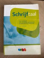 Schrijftaal Leerboek Nederlands, Ophalen of Verzenden, Gelezen, Overige niveaus, Nederlands
