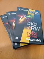 DVD+RW 1-4 high speed, Fujifilm, 3 stuks, Computers en Software, Beschrijfbare discs, Nieuw, Fujifilm, Dvd, Ophalen of Verzenden
