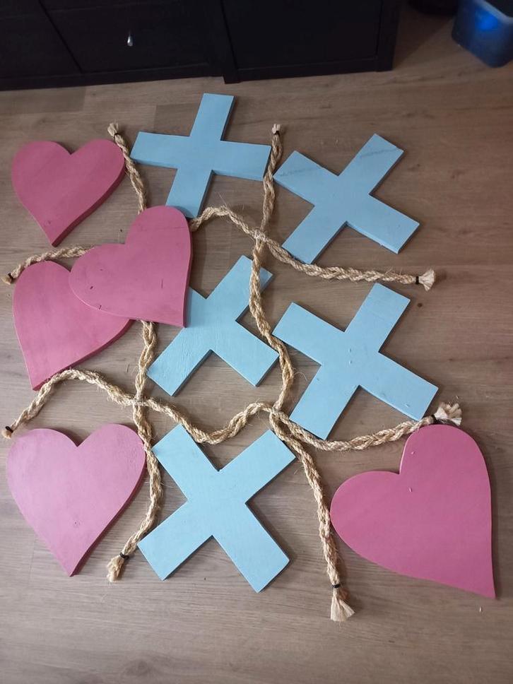 #Groot formaat Boter-Kaas-Eieren Spel -ideaal voor buiten!#, Hobby en Vrije tijd, Gezelschapsspellen | Overige, Gebruikt, Ophalen of Verzenden