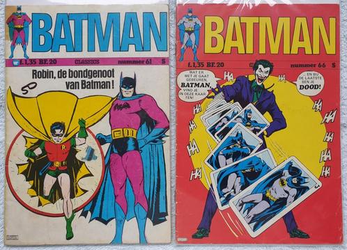 NL BATMAN CLASSICS 61, 66. 1975., Boeken, Strips | Comics, Gelezen, Eén comic, Amerika, Ophalen of Verzenden
