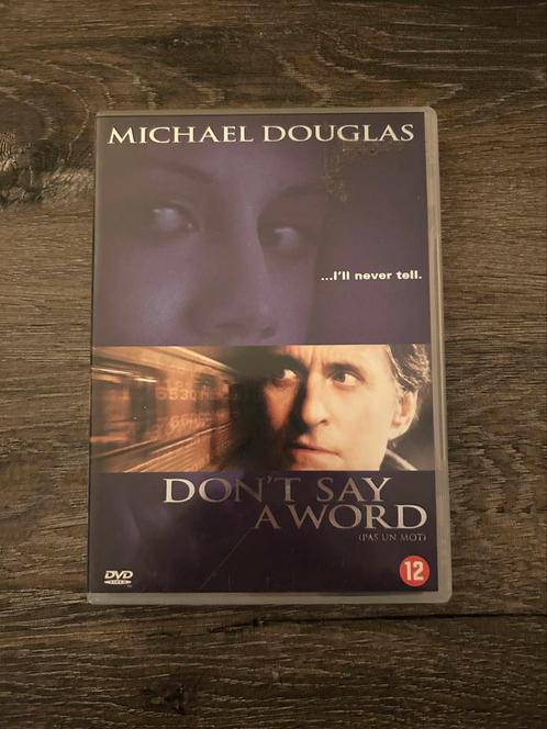 DVD - Don’t say a word, Cd's en Dvd's, Dvd's | Thrillers en Misdaad, Zo goed als nieuw, Ophalen of Verzenden
