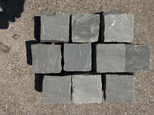 Natuursteen keien Kandla 10x10 cm – 3 kratten – 1 partij, Tuin en Terras, Tegels en Klinkers, Nieuw, Klinkers, Natuursteen, 10 m² of meer
