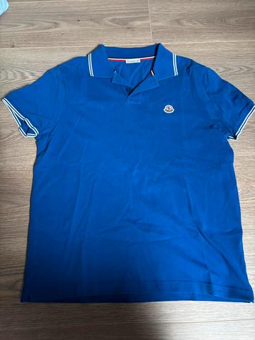 Moncler Polo - Blauw - Maat L beschikbaar voor biedingen