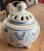 Antieke kleine Chinese rozenvaasje bloemenvaasje, Ophalen of Verzenden