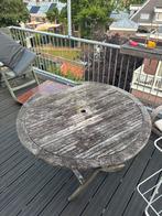 Gratis Houten tafel voor buiten, Ophalen of Verzenden, Gebruikt