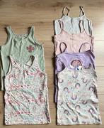 6 meisjes hemden katoen/stretch van de Hema maat 134/140, Kinderen en Baby's, Kinderkleding | Maat 140, Ophalen of Verzenden, Zo goed als nieuw