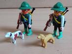 playmobil middeleeuwen jager met hond, Ophalen of Verzenden, Gebruikt, Los playmobil