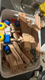 Houten speelgoed; treinbaan, nijntje trein en peuter mechano, Kinderen en Baby's, Speelgoed | Houten speelgoed, Ophalen, Zo goed als nieuw