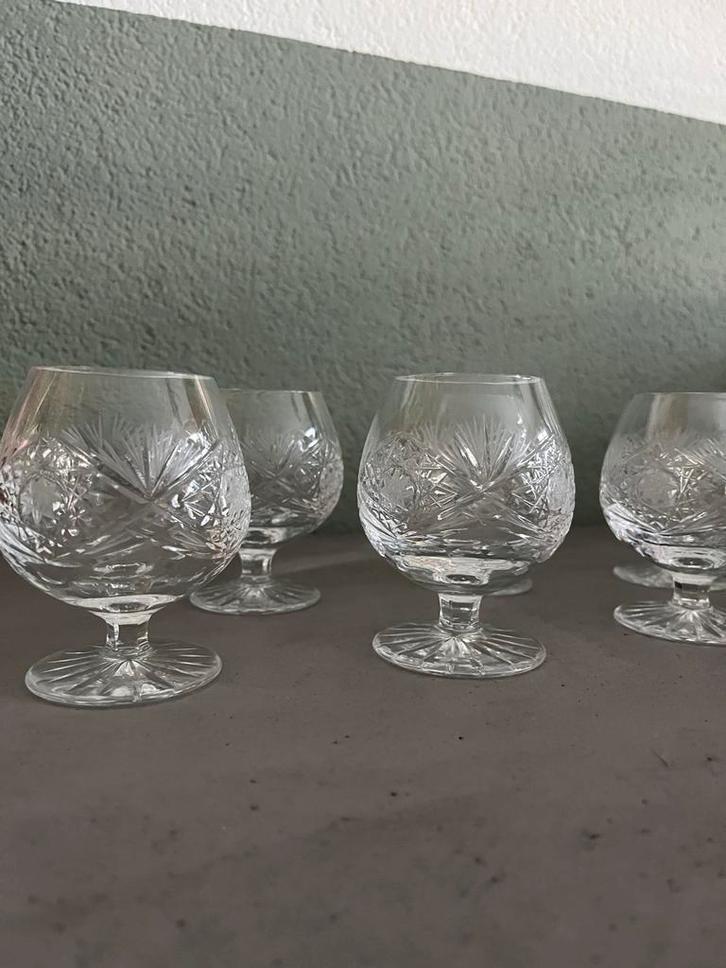 Kristallen Glazen Set (6 stuks), Antiek en Kunst, Antiek | Glas en Kristal, Ophalen