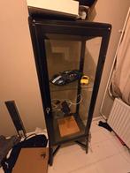 Zwarte Ikea FABRIKOR Vitrinekast, Ophalen, 25 tot 50 cm, 50 tot 100 cm, Minder dan 100 cm