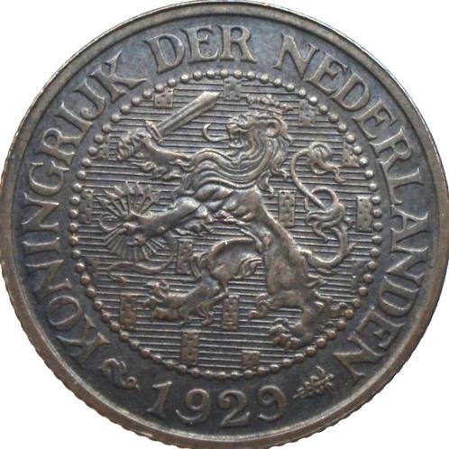 Nederland 2,5 cent 1929, Postzegels en Munten, Munten | Nederland, Losse munt, Overige waardes, Koningin Wilhelmina, Ophalen of Verzenden