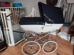 Originele Engelse silver cross kinderwagen. Kleur blauw /wit, Ophalen, Zo goed als nieuw, Overige merken