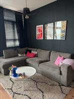 Woood Hoekbank Thomas - Vergrijsd Groen, Huis en Inrichting, Banken | Bankstellen, Ophalen, 250 tot 300 cm, Gebruikt, 100 tot 125 cm