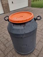 Voerton, stevig kunststof, met schroefdeksel., Ophalen, Gebruikt