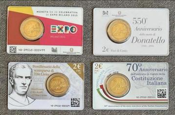 Coincards Italië | 2 euro | Tito Livio | Donatello | EXPO beschikbaar voor biedingen