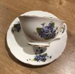 Marlborough Bone China Engeland, kop en schotel clematis, Ophalen of Verzenden, Onbekend, Onbekend, Onbekend