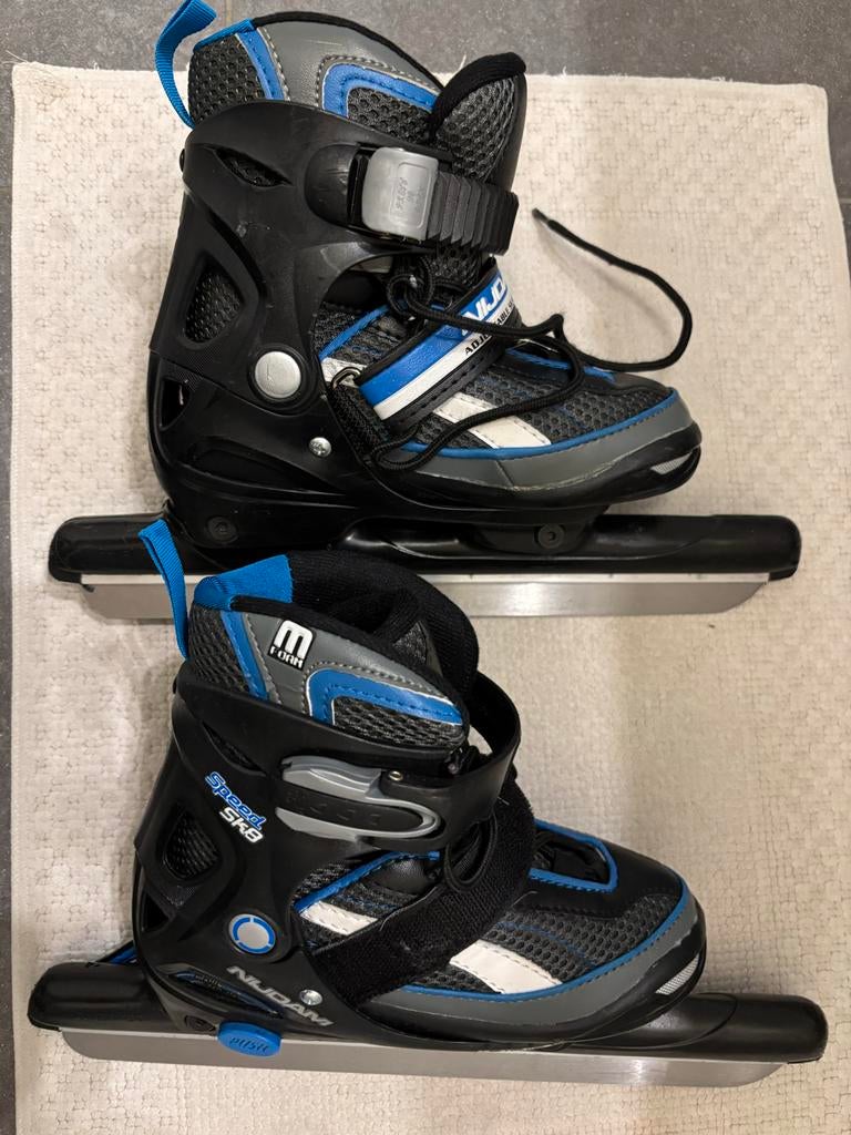 Nijdam Speed Skates - Verstelbare semi-soft boots, mt 30-33, Ophalen of Verzenden, Zo goed als nieuw, Overige typen, Nijdam