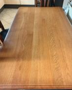 Houten Eettafel, Huis en Inrichting, Tafels | Eettafels, Ophalen, Gebruikt, 100 tot 150 cm, Eikenhout