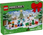 Lego minecraft 21280 adventskalender nieuw, Ophalen of Verzenden, Nieuw