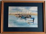 Prachtige aquarel van Jaap Jongemans gesigneerd, Antiek en Kunst, Kunst | Schilderijen | Klassiek, Ophalen of Verzenden