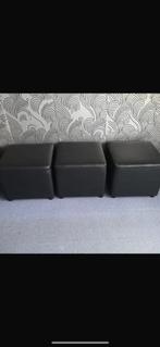 Leren poefen, Ophalen, Nieuw, Rechthoekig