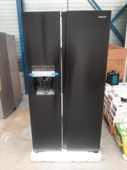🔥 Wiggo Amerikaanse Koelkast met IJsblokjes & Waterdispense, Witgoed en Apparatuur, Koelkasten en IJskasten, Nieuw, Met aparte vriezer