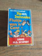 Kindermusical Jip en Janneke Fluitje van 'n cent. Casette, Cd's en Dvd's, Gebruikt, Ophalen of Verzenden, Kinderen en Jeugd, 1 bandje