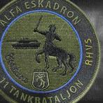 11 Tankbat patch, Ophalen, Landmacht, Nederland, Embleem of Badge
