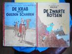 KUIFJE 2 keer HC, Gelezen, Verzenden, Hergé ,Casterman, Meerdere stripboeken