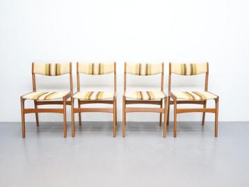 Vintage eetkamerstoelen | Teak | Jaren 70 beschikbaar voor biedingen