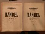 Händel Sonaten - Viool en Klavier - Edition Peters, Muziek en Instrumenten, Gebruikt, Klassiek, Ophalen of Verzenden, Viool of Altviool