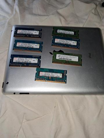 DDR3 Laptop Geheugen - 1GB/2GB Modules beschikbaar voor biedingen
