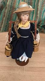 Originele Franklin poppen atelier Het melkmeisje, Verzamelen, Poppen, Ophalen of Verzenden, Gebruikt, Pop