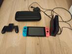 Nintendo Switch - Goede Staat!, Spelcomputers en Games, Spelcomputers | Nintendo Switch, Ophalen of Verzenden, Gebruikt, Met 2 controllers