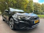 Audi A3 Sportback 45 TFSI Hybride S‑Line 245 PK Pano|B&O|RS, 4 cilinders, Zwart, Leder, Bedrijf