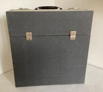 Platenkoffer koffer voor LP’s Vintage beschikbaar voor biedingen