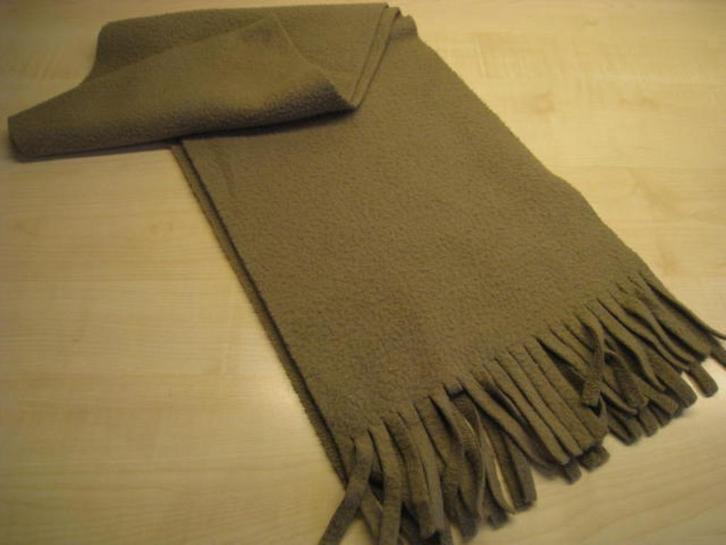 Sjaal, bruin, maten 150x24cm, met franjes, zeer zacht, mooi!, Kleding | Dames, Mutsen, Sjaals en Handschoenen, Nieuw, Handschoenen