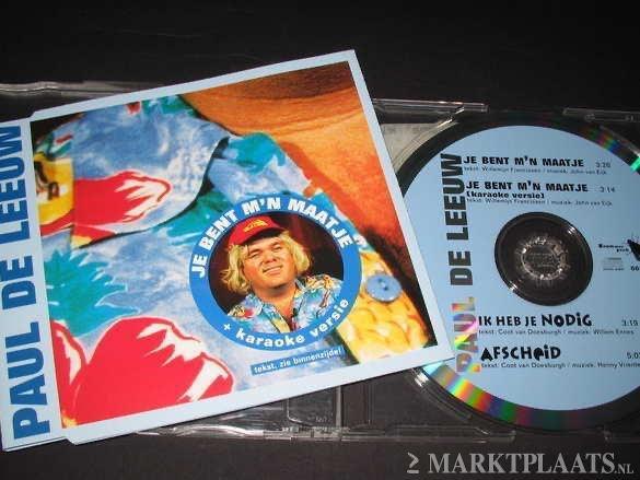 CD Single Paul de Leeuw 5x, Cd's en Dvd's, Cd Singles, Gebruikt, Nederlandstalig, Ophalen of Verzenden