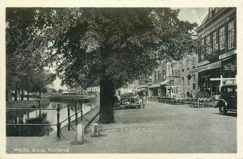 (378-281-043) Sluis Kade, Verzamelen, Ansichtkaarten | Nederland, Zeeland, Verzenden