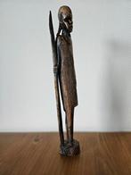 Houten Massai krijger, Ophalen of Verzenden