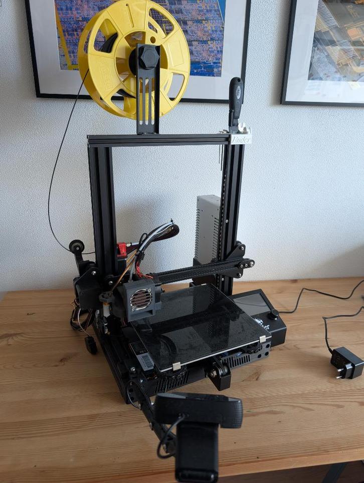 Geüpgradede Ender 3, Computers en Software, 3D Printers, Gebruikt, Ophalen