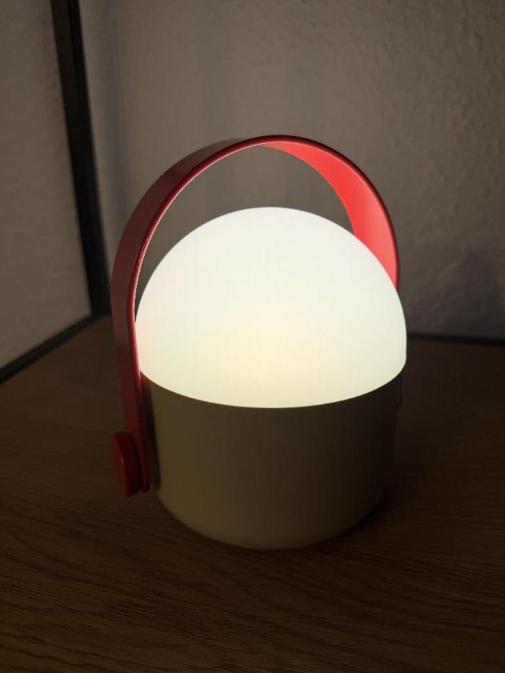 Lumo Carry Light – Draagbare LED-lamp met accu, Huis en Inrichting, Lampen | Tafellampen, Nieuw, Minder dan 50 cm, Kunststof, Verzenden